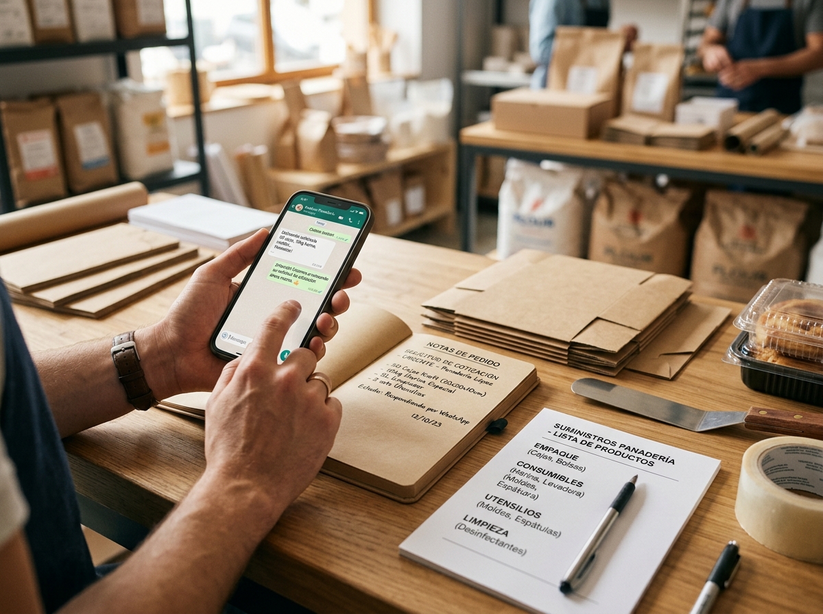 Solicitud de cotización para panadería